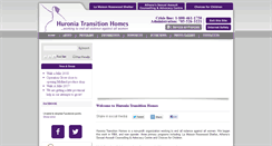 Desktop Screenshot of huroniatransitionhomes.ca